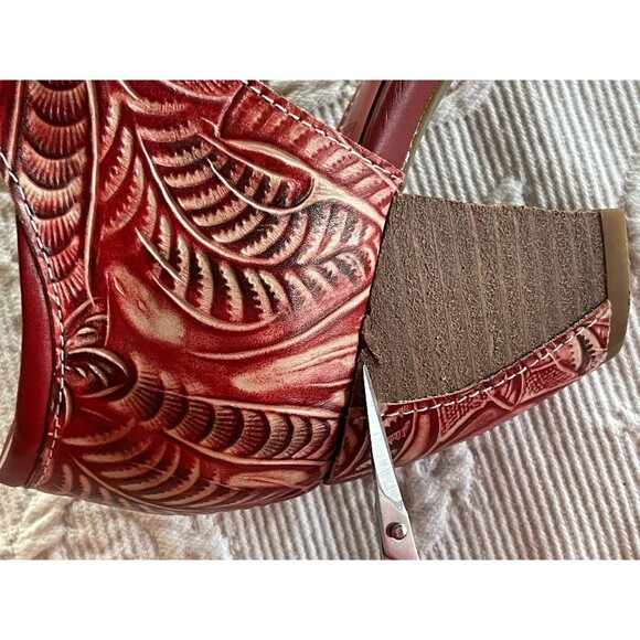 Spring Step L'Artiste Toolie Red Pump Ladies 42 /11 - Picture 13 of 13